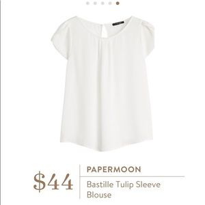 Papermoon Bastille Tulip Sleeve Blouse